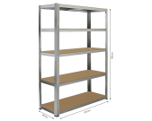 FIELDMANN FDR 1820 Metalni regal sa policama